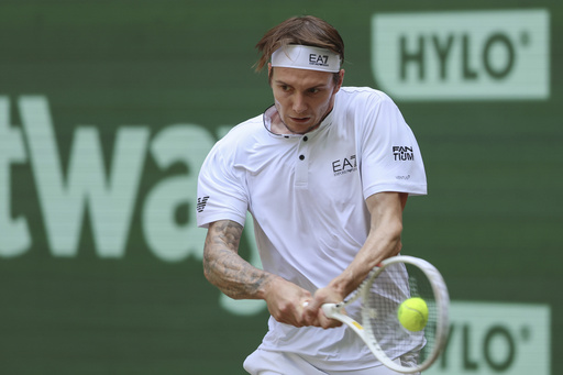 Alexander Bublik stuns Andrey Rublev to win Halle Open