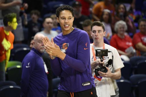 Griner chosen as an All-Star starter with Wilson and Stewart captains again