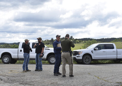 Water being tested where freight train carrying hazardous material plunged into Yellowstone River