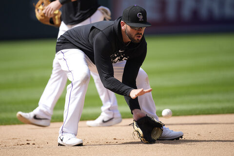 Angels acquire Mike Moustakas from Rockies after blowout win in Denver