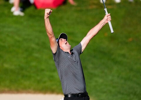 Keegan Bradley wins Travelers Championship, breaks tournament record by 1 shot