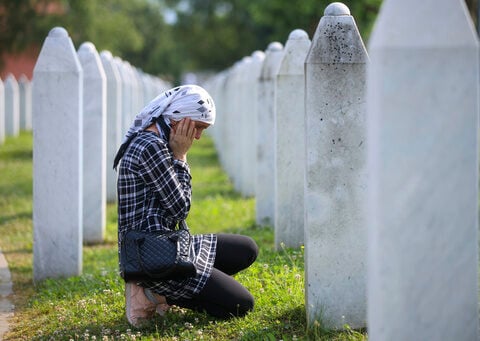 Thousands gather in Bosnia and commemorate the 1995 Srebrenica massacre anniversary