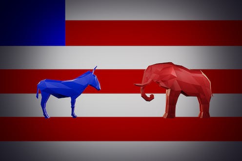 Why do voters have to pick a Republican or a Democrat in the US?