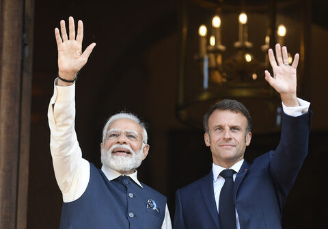 India's Modi and France's Macron agree on defense ties but stand apart on Ukraine