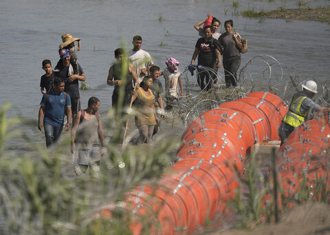 Mexico files border boundaries complaint over Texas' floating barrier plan on Rio Grande