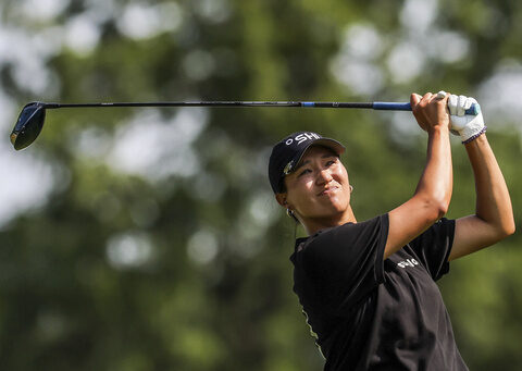 Annie Park leads the Dana Open, with US Women's Open champion Allisen Corpuz tied for second