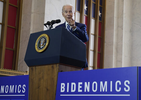 What's 'Bidenomics'? The president hopes a dubious nation embraces his ideas condensed into the term