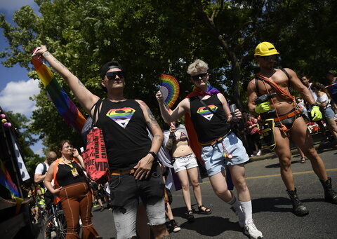 Thousands march at Budapest Pride as LGBTQ+ community voices anxiety over Hungary's restrictive laws