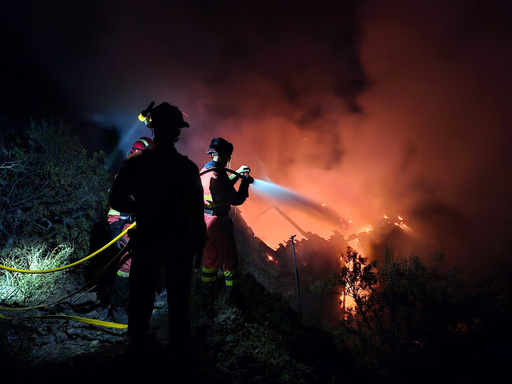 Better weather conditions help slow down La Palma wildfire in Spain’s Canary Islands