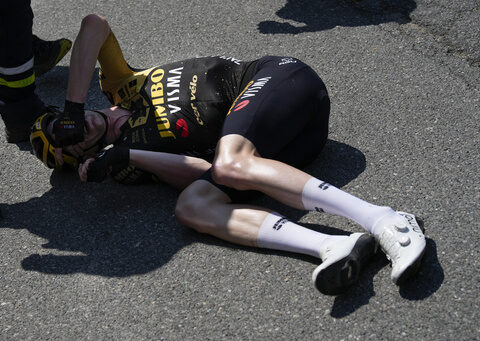 Tour de France teams ask fans to behave better after mass pileup in 15th stage