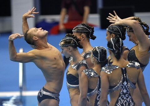 Oh boy! Men to compete in artistic swimming -- formerly called synchro -- at Paris Olympics