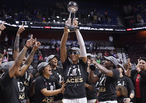 Aces look to maintain historic pace in 2nd half, repeat as WNBA champions