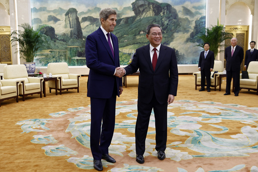 Climate envoy John Kerry meets with Chinese officials amid US push to stabilize rocky relations