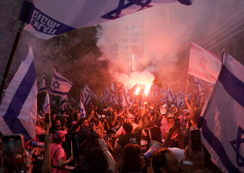 Israeli protesters block highways in 'day of disruption' against Netanyahu's judicial overhaul plan