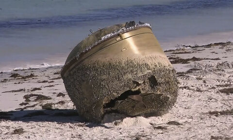 Mystery object that washed up on the Australian coast could be space junk, officials say