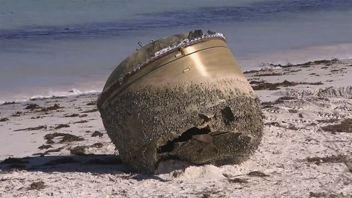 Mystery object that washed up on the Australian coast could be space junk, officials say