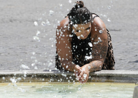 Second heat wave in as many weeks grips Mediterranean while fires hit Spain, Switzerland and Greece