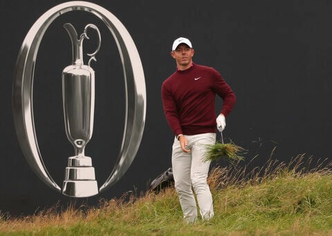 Rory McIlroy is laying low ahead of the British Open as he tries to end his major drought