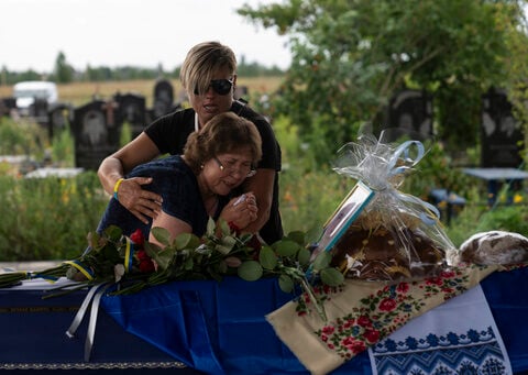 In Ukraine, a family's ordeal to identify and honor a veteran killed in Bucha ends after 16 months