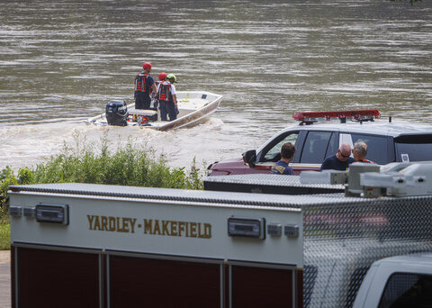 Effort to find 2 children lost in a Pennsylvania flash flood may soon pivot to an underwater search