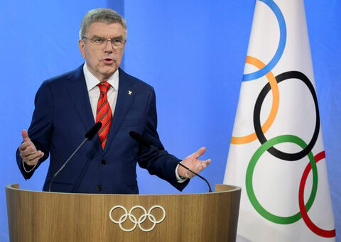 IOC's Bach says key to Russian decision for Paris Olympics is athletes' respectful conduct