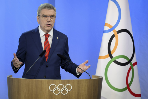 IOC's Bach says key to Russian decision for Paris Olympics is athletes' respectful conduct