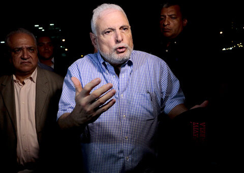 Panama Ex-President Martinelli is sentenced to 10 years in prison for money laundering