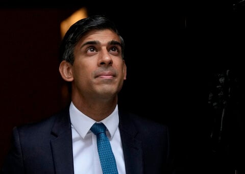 UK Prime Minister Rishi Sunak apologizes for a previous ban on LGBTQ+ people in the military