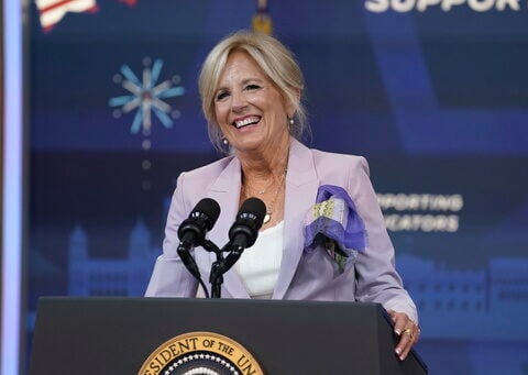 Jill Biden welcomes proposal for Medicare to pay for navigation services for cancer patients