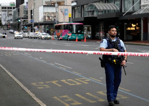 A gunman in New Zealand has killed 2 people on eve of Women's World Cup soccer tournament