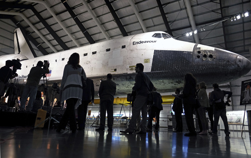 California Science Center starts complex process to display Space Shuttle Endeavour vertically