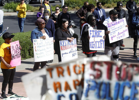 Racist text scandal at Northern California police department at center of court hearing