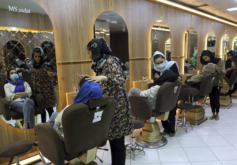 The Taliban ban women's beauty salons in Afghanistan