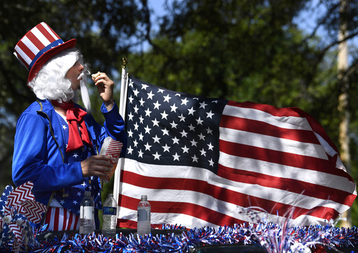 Revelers across the US brave heat and heavy downpours to celebrate Fourth of July