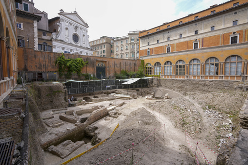 Ruins of ancient Nero's Theater discovered under garden of future Four Seasons near Vatican