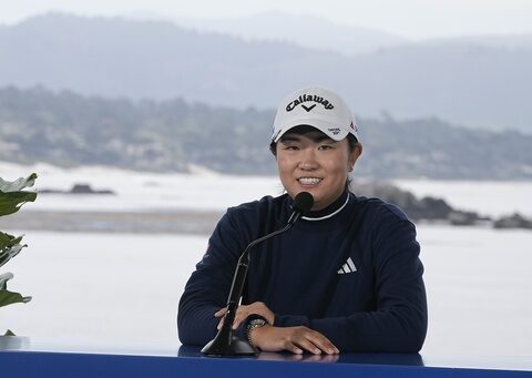 Rose Zhang is making everyone look in the US Women's Open at Pebble Beach