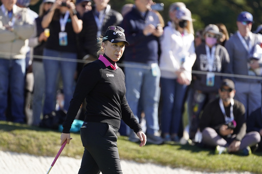 Morgan Pressel makes transition from 18th green to 18th tower for NBC