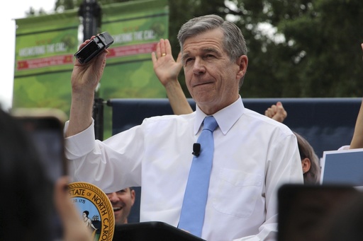 North Carolina governor vetoes trio of LGBTQ+ restrictions in ongoing fight with GOP supermajority