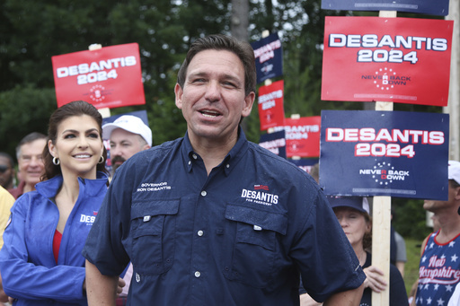 DeSantis defends anti-LGBTQ video shared by his campaign and calls it a 'fair game' attack on Trump