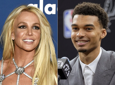 Britney Spears says Wembanyama's security struck her in Las Vegas, Spurs rookie says he was grabbed