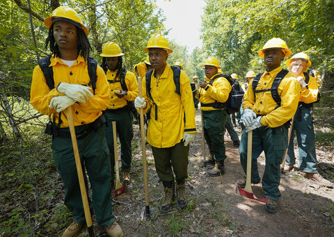 US Forest Service and historically Black colleges unite to boost diversity in wildland firefighting