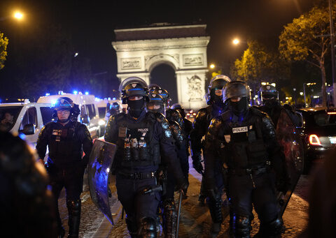 France faces 5th night of rioting over teen's killing by police, signs of subsiding violence