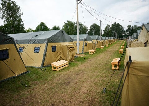 Belarus shows off a military camp to host Russia's Wagner mercenaries after a failed mutiny