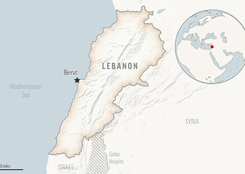 At least 1 dead, 5 wounded after shooting inside Lebanon mosque, security official says