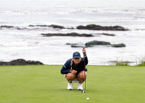 Bailey Tardy brings her best to Pebble Beach for early lead at US Women's Open