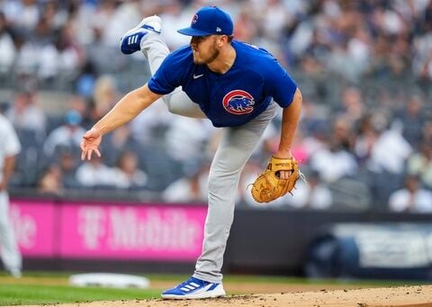 Cubs get 1st win in Bronx as Taillon outpitches Yankees' Rodón in 3-0 victory