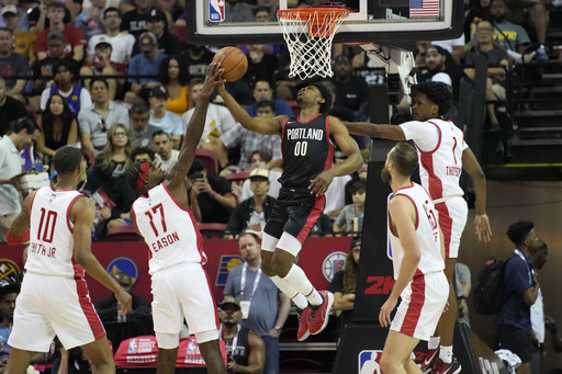 Wembanyama debuts after two top-5 picks hurt in thrilling finish to the previous Summer League game