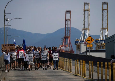 Weeklong dock strike on Canada's west coast is starting to pinch small businesses, experts say