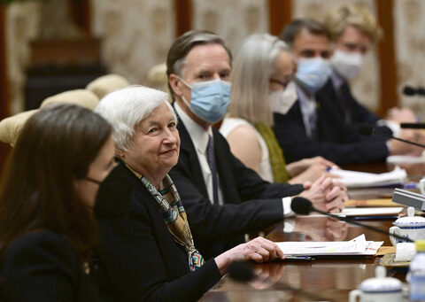 US Treasury chief Yellen appeals to China for cooperation on climate and other global challenges