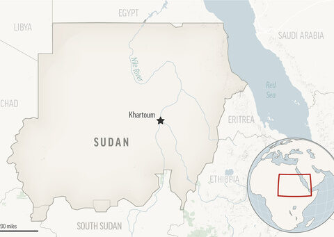 Airstrike in Sudanese city kills at least 22, officials say, amid fighting between rival generals